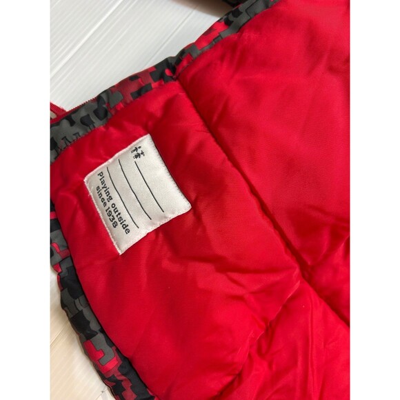 Columbia Lightning Lift Kids' Jacket Boys size Small 8 Red Minecraft Black - Picture 5 of 11